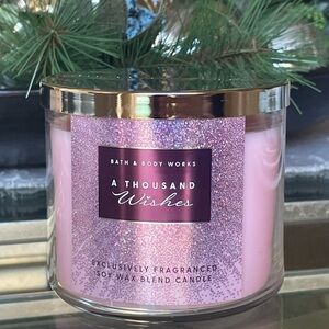 Bath & Body Works A Thousand Wishes 3-Wick Candle